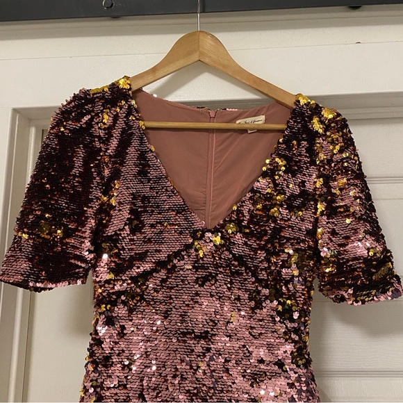 For Love & Lemons Sequin Sparklers Party Dress - Picture 4 of 10